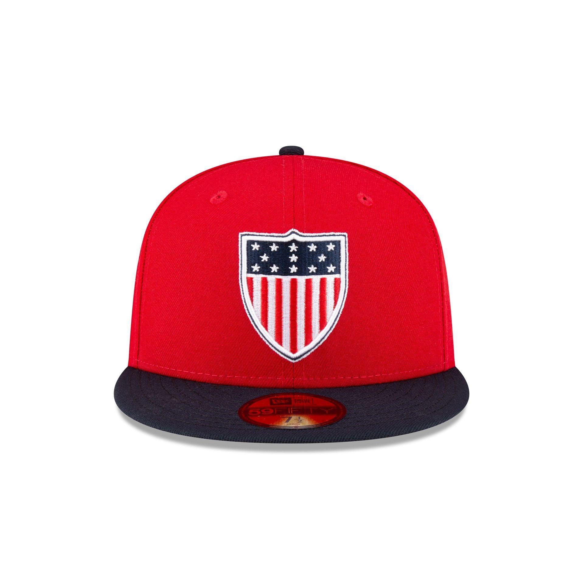 Team USA Red 59FIFTY Fitted Hat Male Product Image