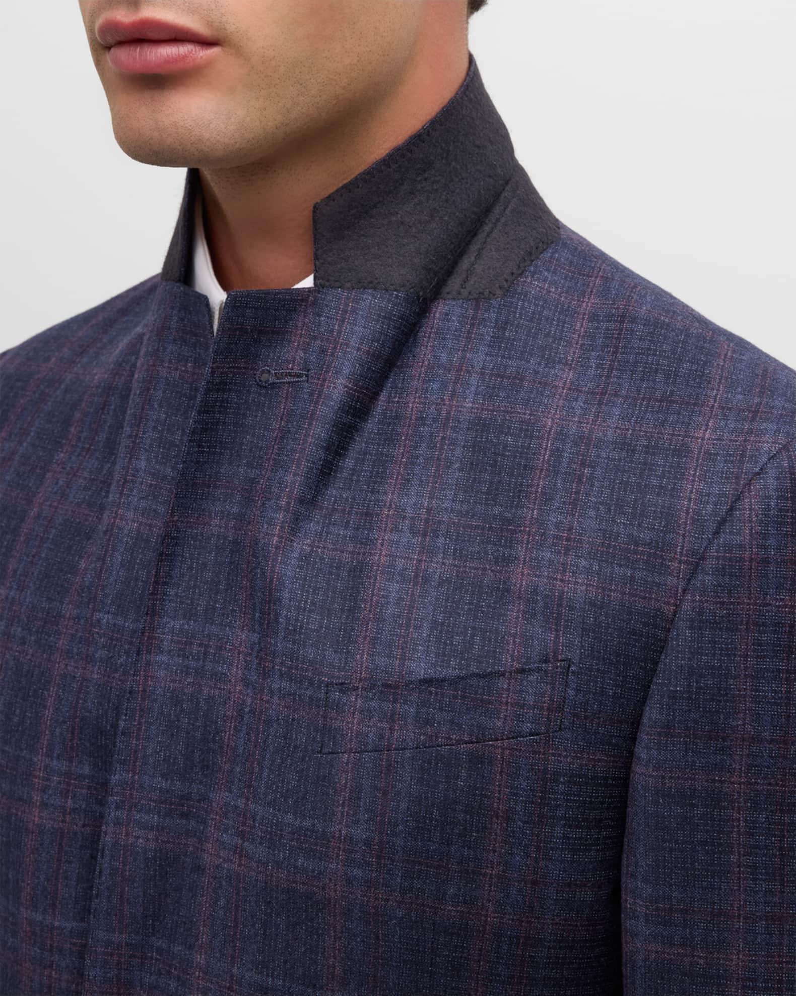 Men's Plaid Sport Coat Product Image
