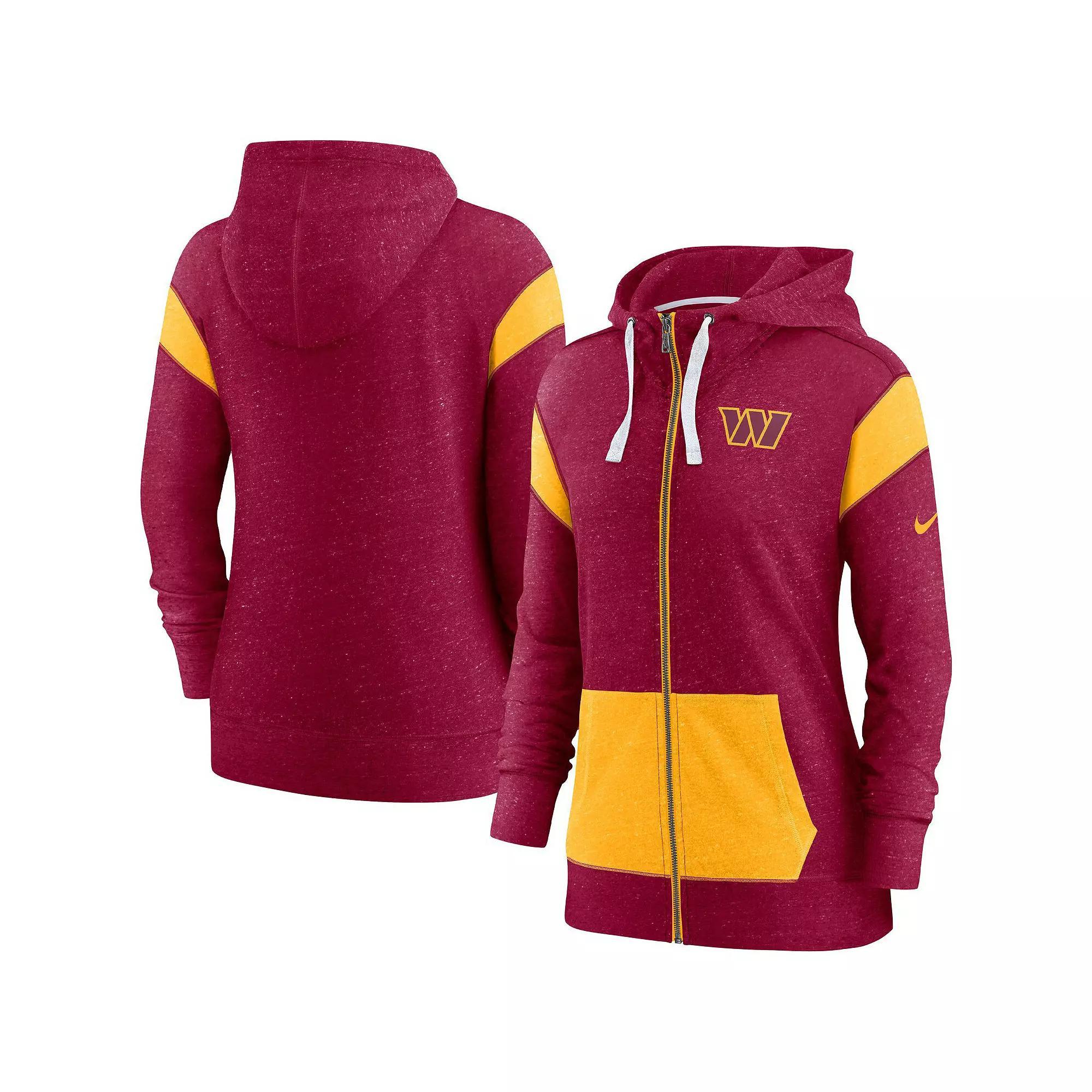 Women's Nike Burgundy/Gold Washington Commanders Monaco Full-Zip Hoodie, Size: Medium, Wft Med Re Product Image