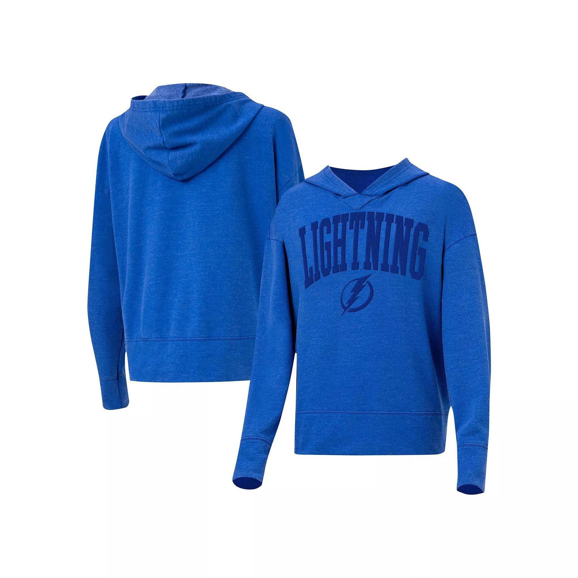 Women's Concepts Sport Blue Tampa Bay Lightning Volley Pullover Hoodie,  Product Image