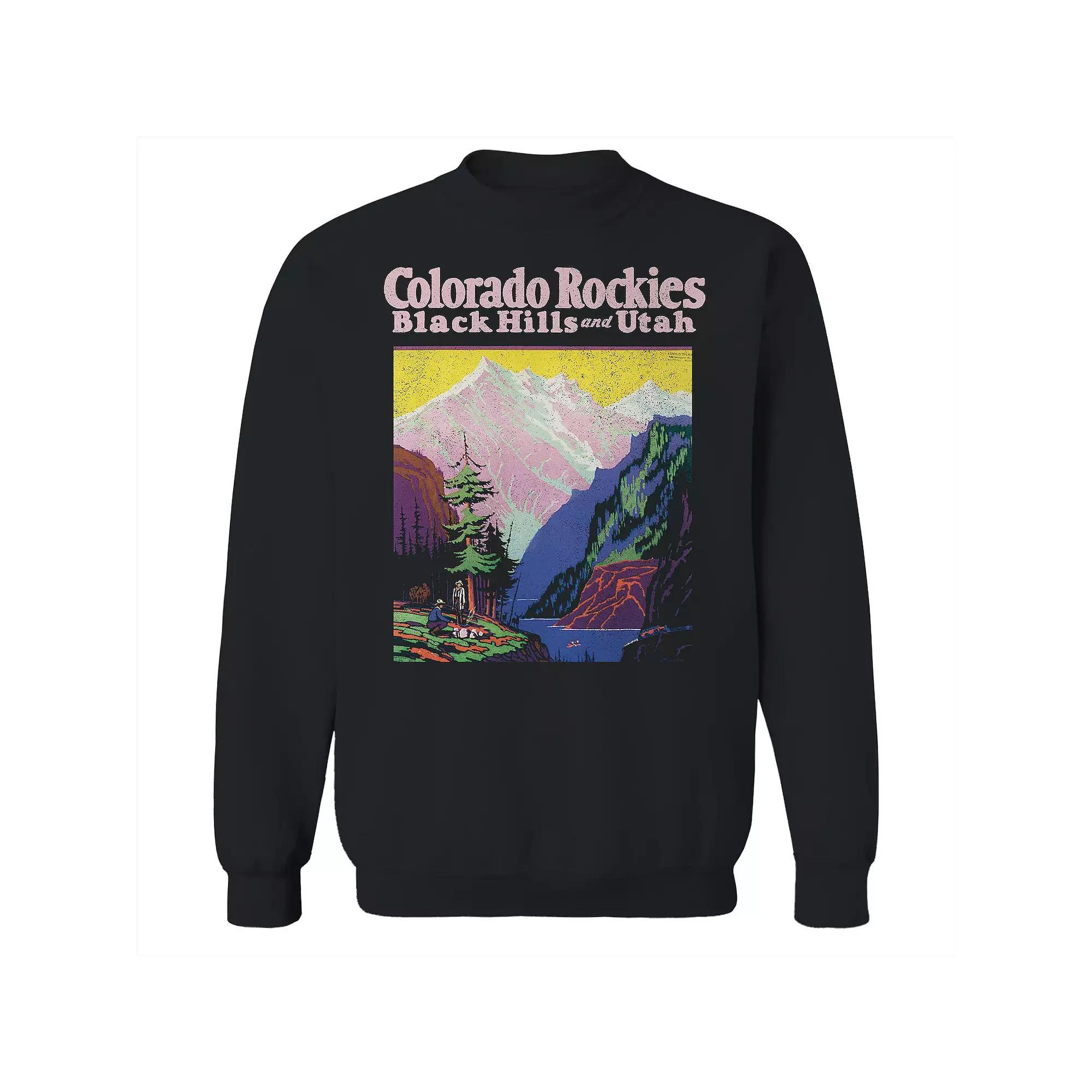 Men's Colorado Rockies Fleece Sweatshirt, Adult Unisex,  Product Image