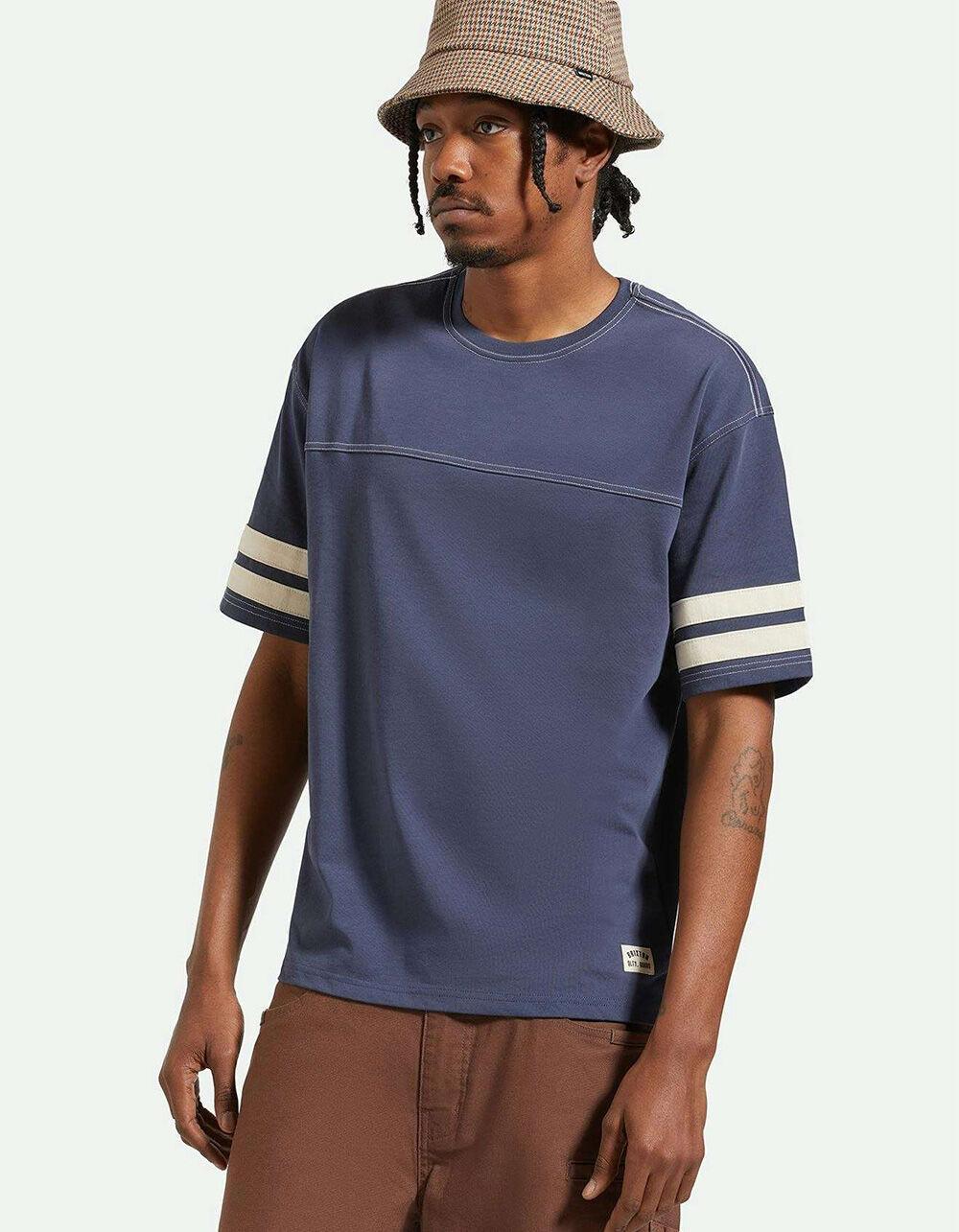 BRIXTON Varsity Mens Heavyweight Football Tee Product Image