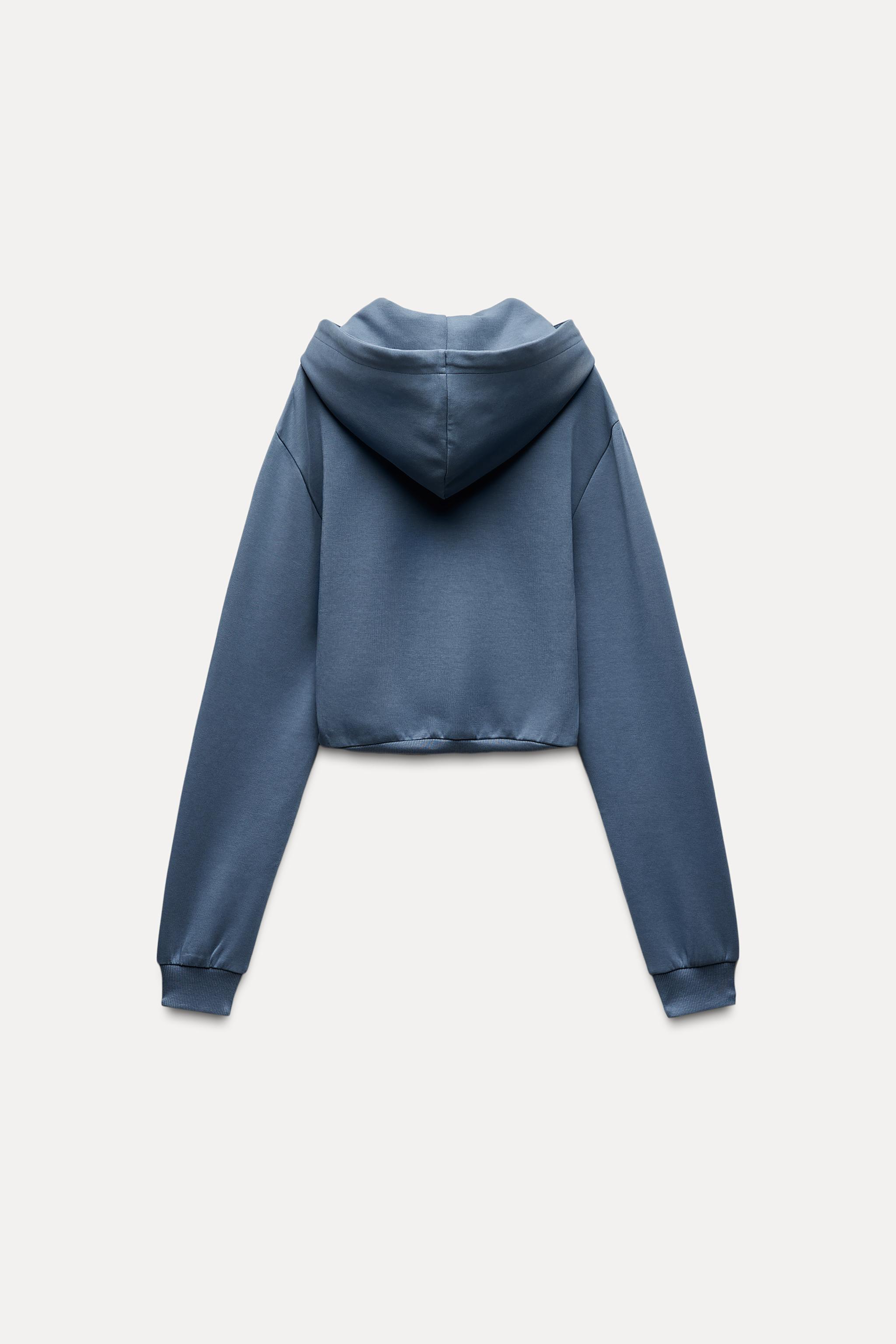 CROPPED INTERLOCK SWEATSHIRT Product Image