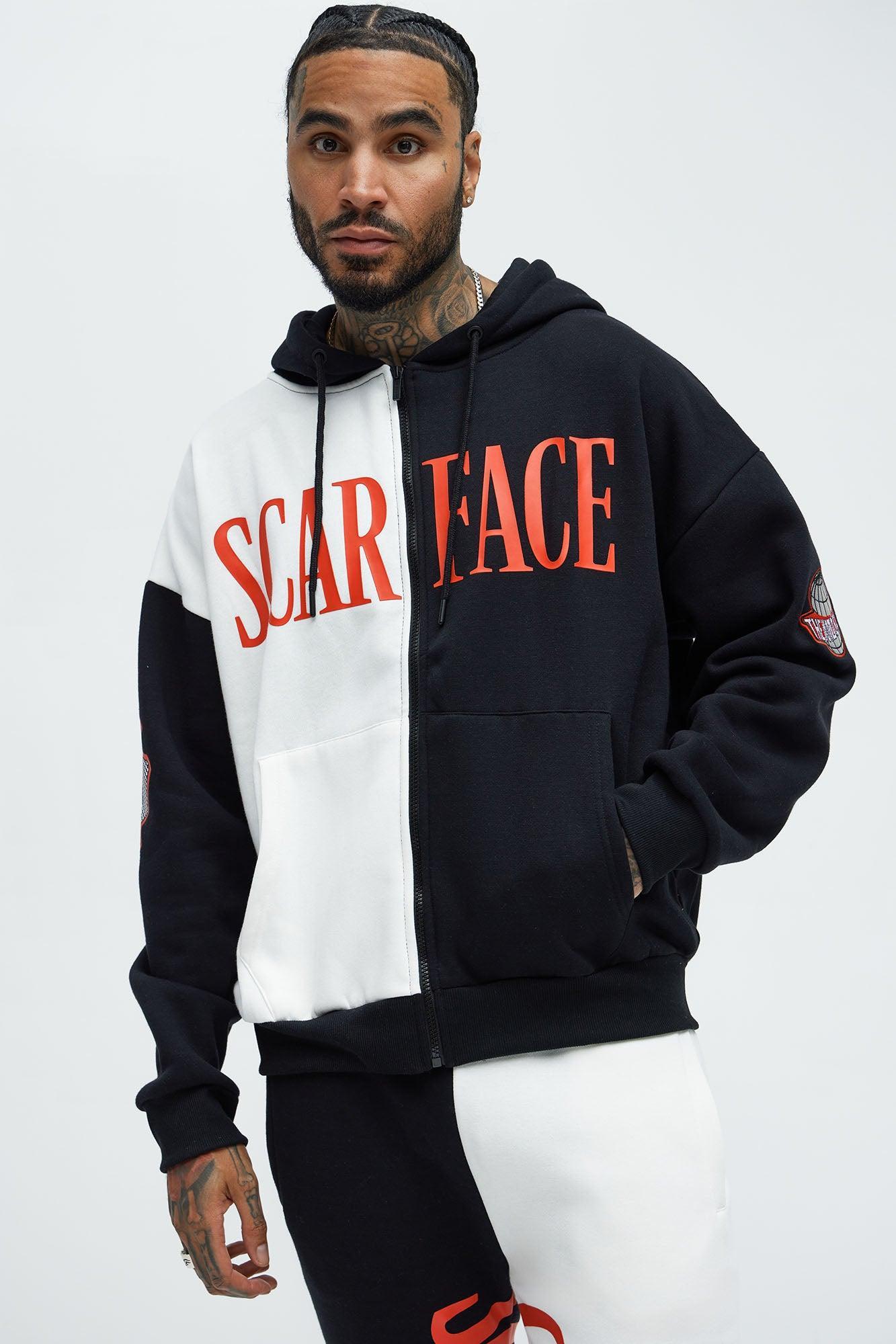 Scarface Say Hello Hoodie - White/Black Product Image