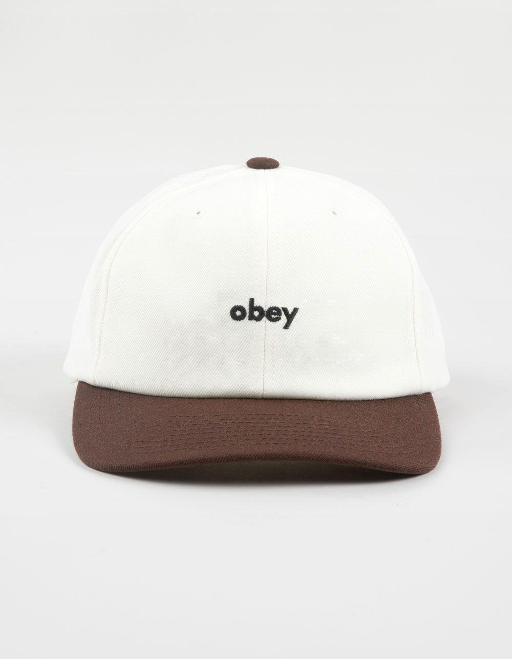 OBEY 2 Tone 6 Panel Snapback Hat Product Image