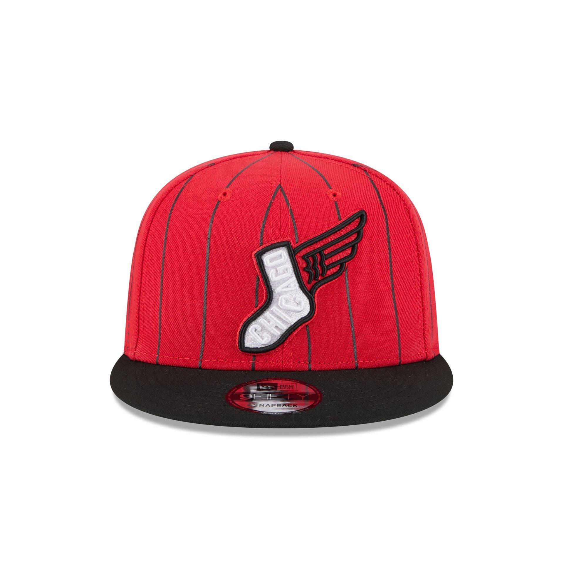 Chicago White Sox City Connect Red 9FIFTY Snapback Hat Male Product Image