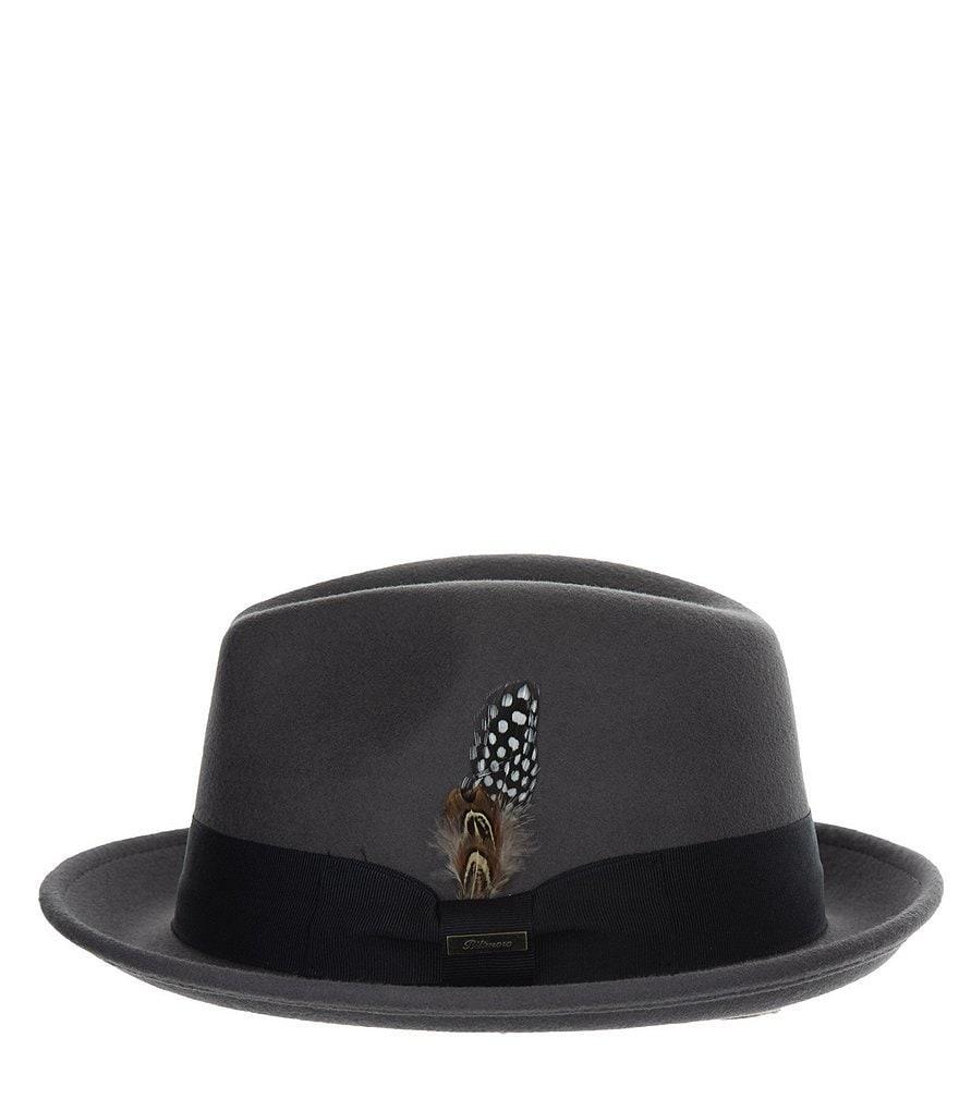 Dorfman Milano Biltmore Wool Structured Dress Fedora Hat Product Image