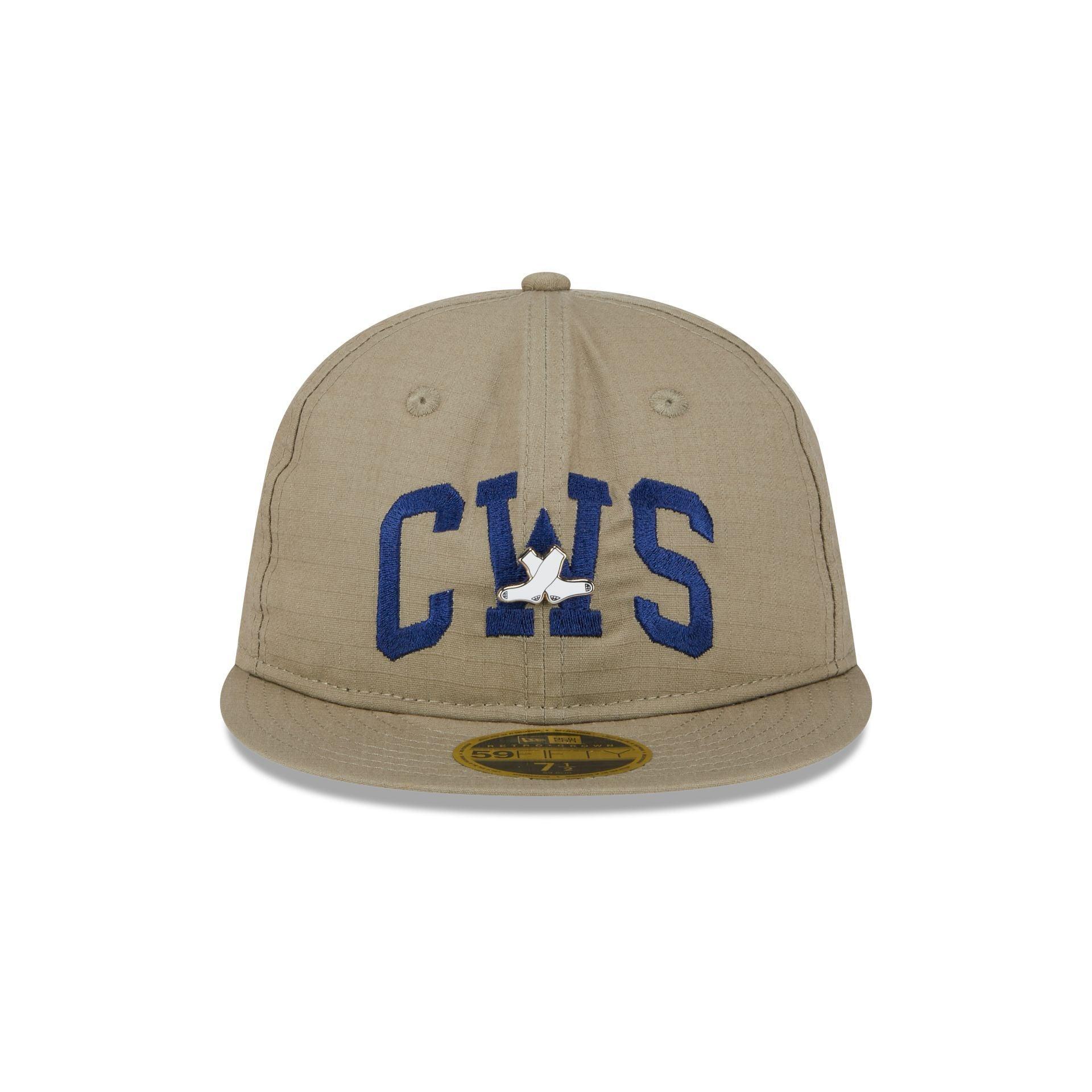 New Era Branded Paragon Navy Retro Crown 59FIFTY Fitted Hat Male Product Image