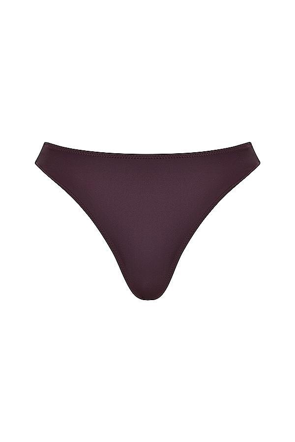 Capri  cacao high leg bikini bottom Product Image