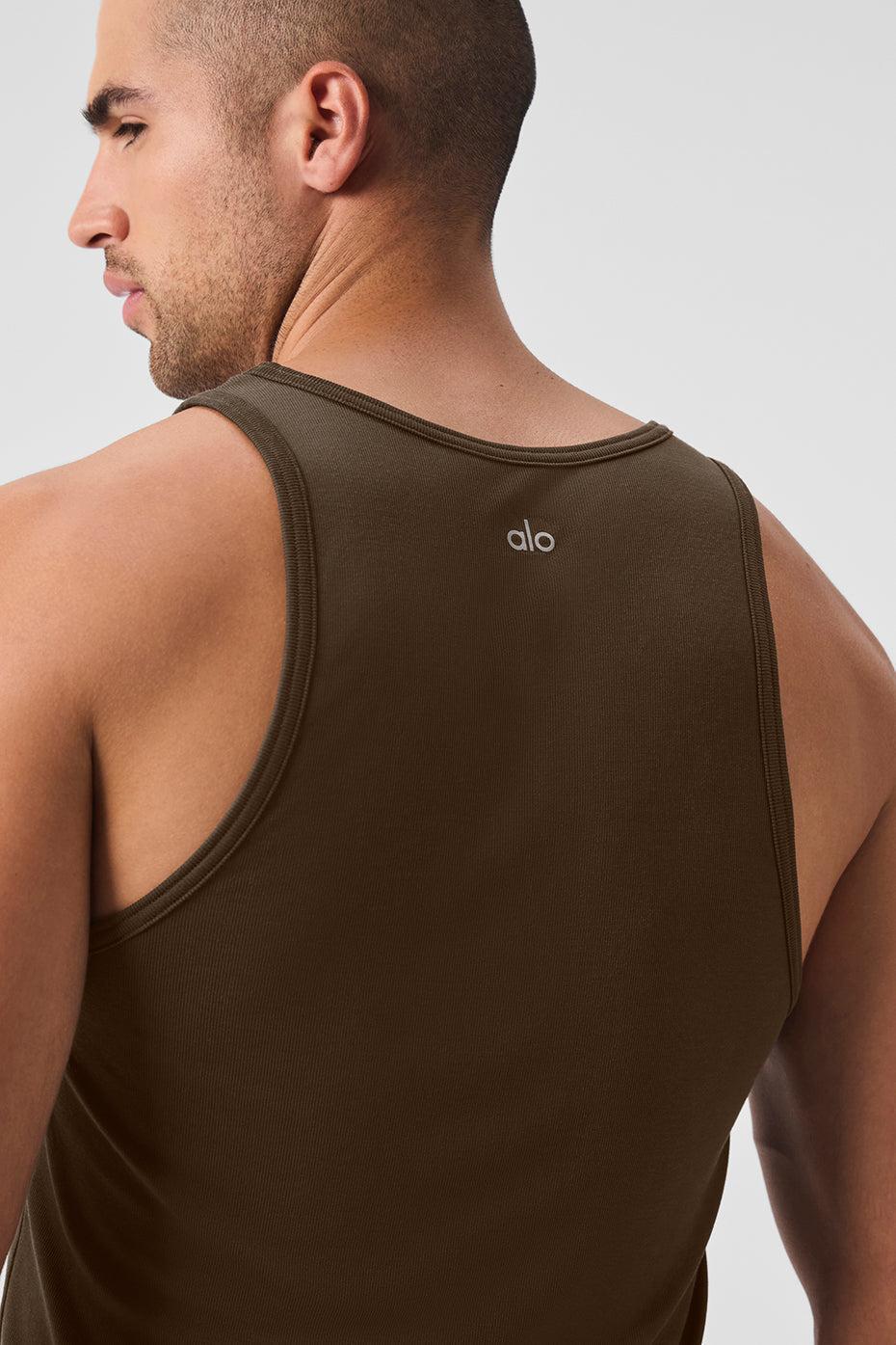 Everyday Modal Rib Tank - Espresso Male Product Image