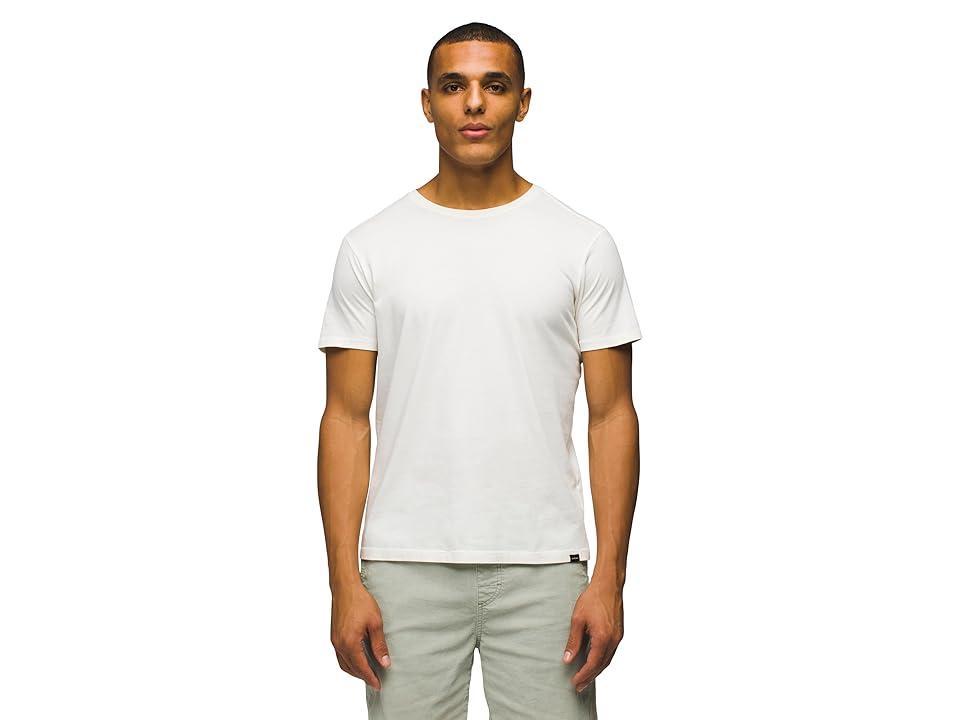 Prana Everyday Short Sleeve Tee Standard Fit (Canvas) Men's Clothing Product Image