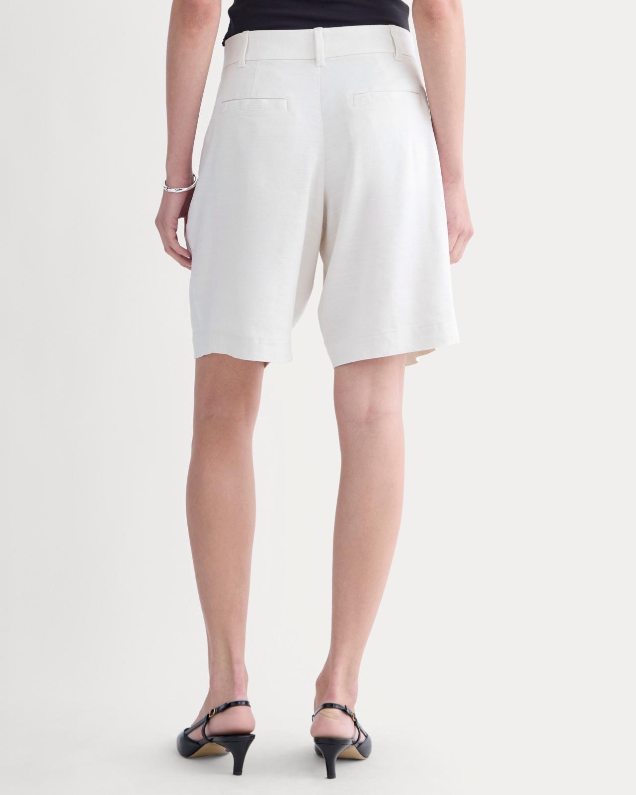 Womens Pleated Short in Stretch Linen by Everlane Product Image