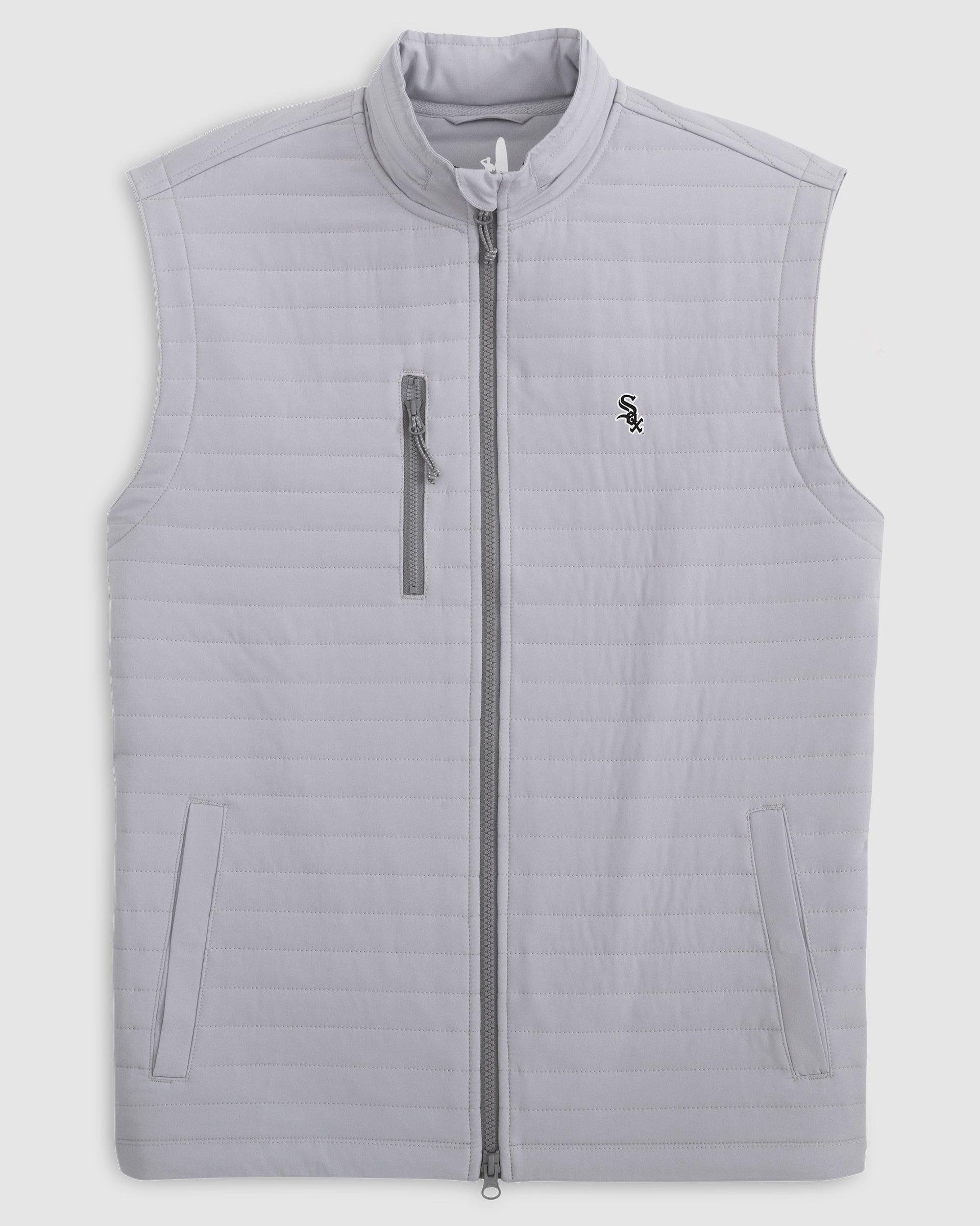 Gonzaga Crosswind Quilted Performance Vest Male Product Image