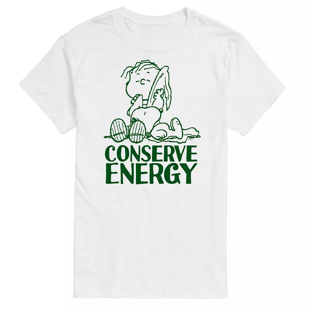 Men's Peanuts Conserve Energy Tee,  Product Image