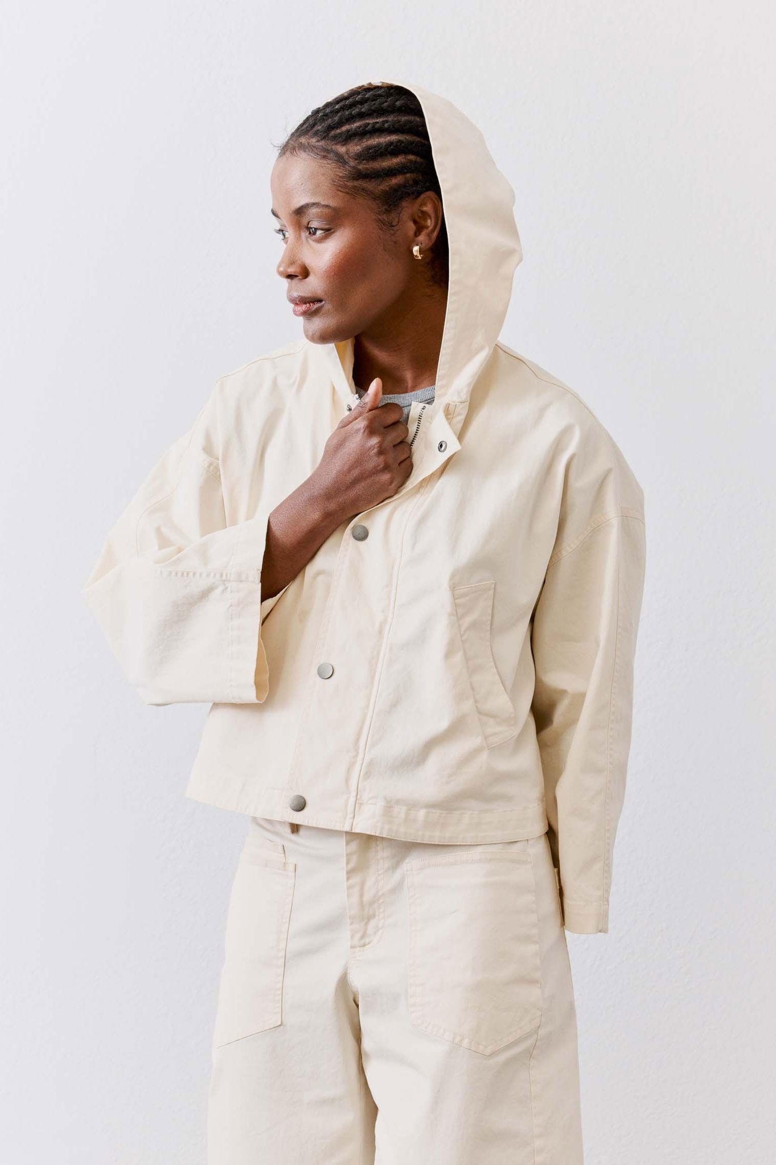 The Utility Oversized Twill Jacket Product Image