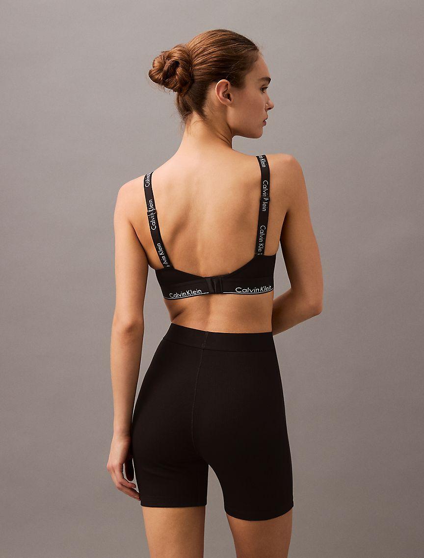 Icon Cotton Modal Lightly Lined Bralette Product Image