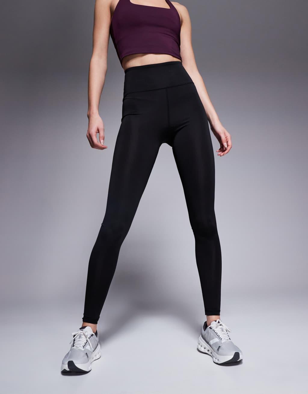 4505 Tall Icon booty sculpt high rise gym leggings in black Product Image