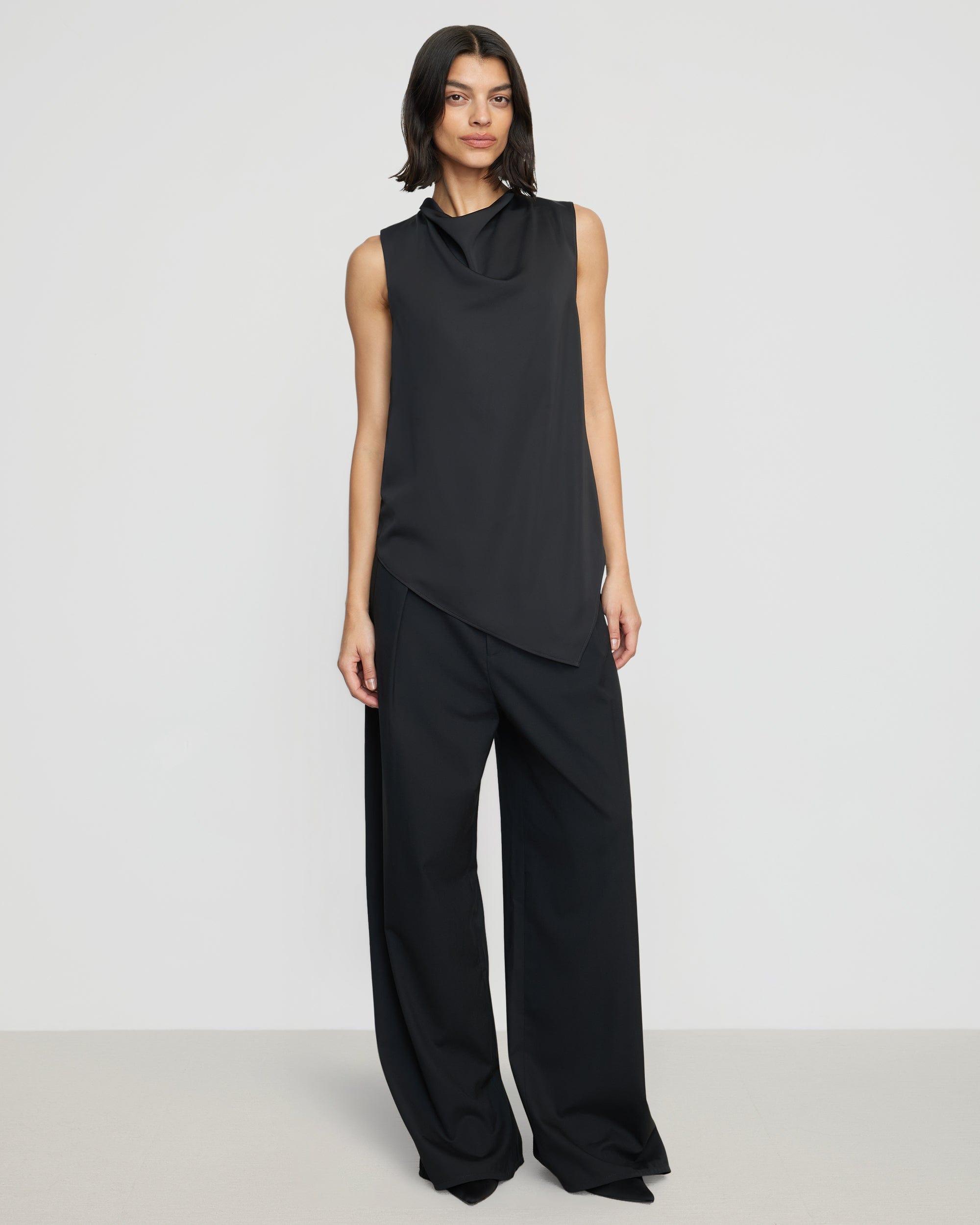 Marjon Asymmetric-Hem Blouse Product Image