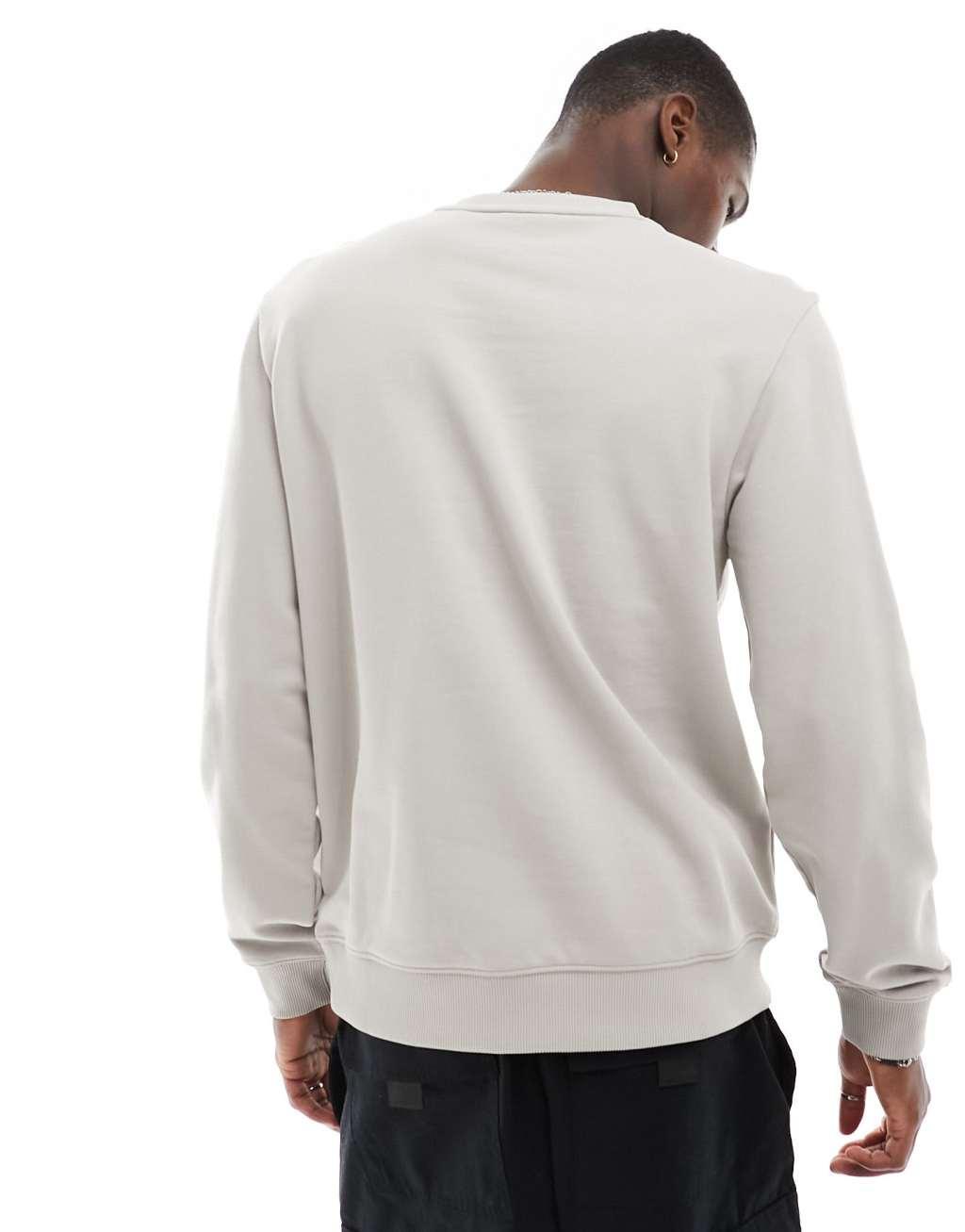 HUGO RED Diragol sweatshirt in gray Product Image