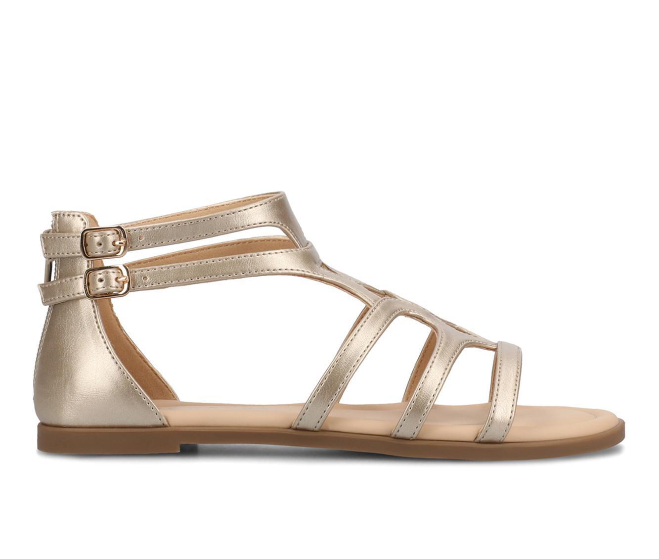 Women's Journee Collection Genneva Flat Sandals Product Image