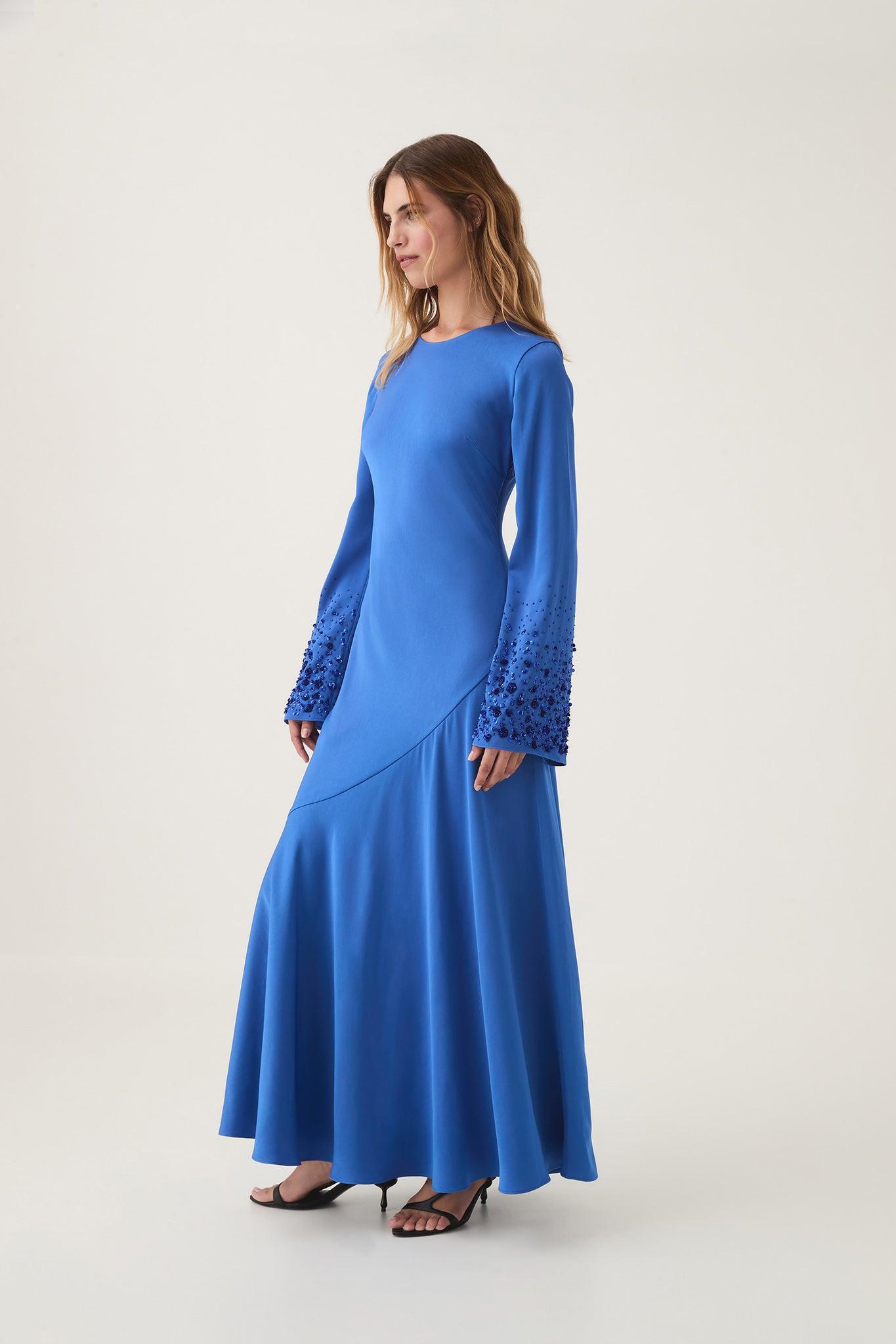 Weylyn Sequin Cuff Maxi Dress Product Image