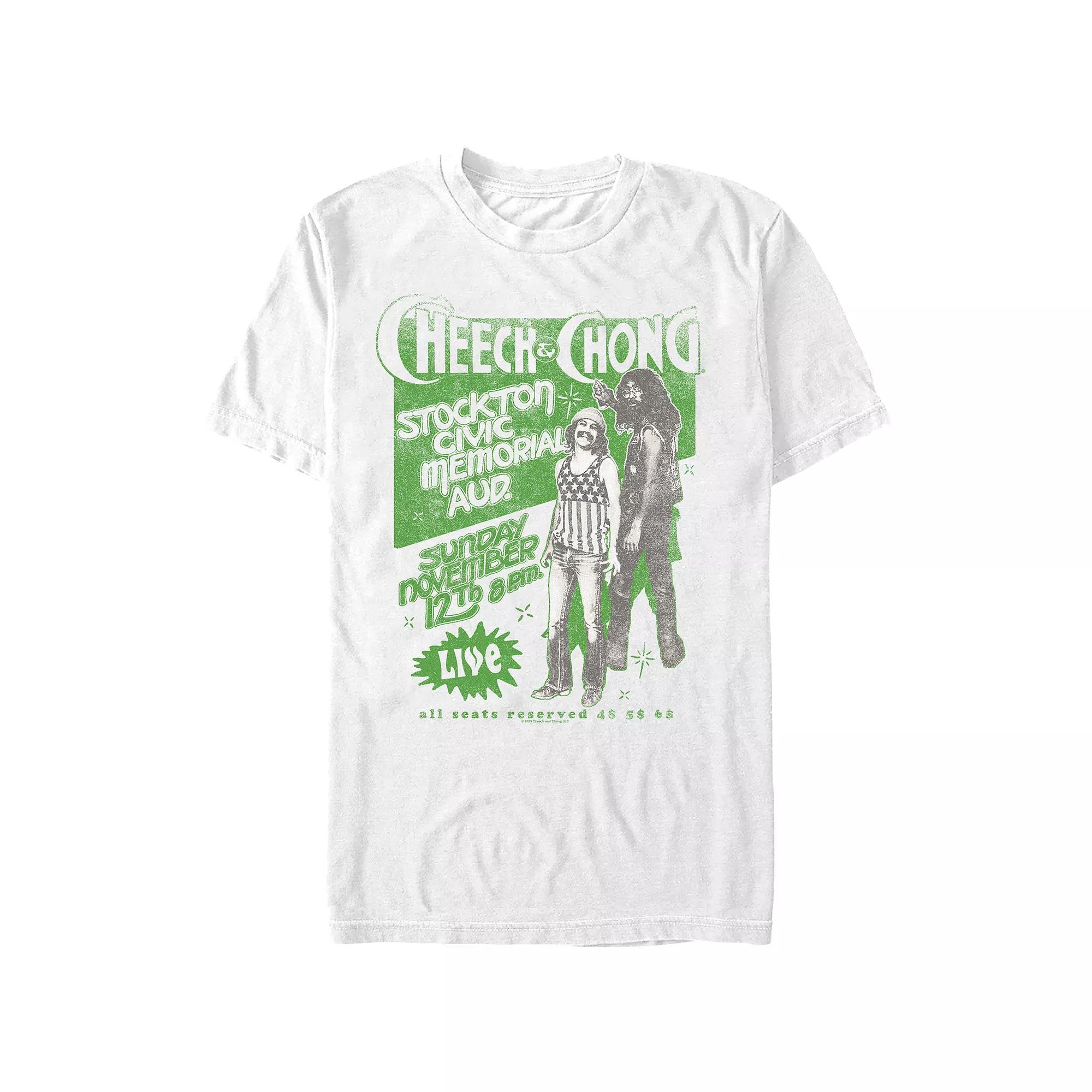 Men's Cheech & Chong Vintage Ad Graphic Tee,  Product Image