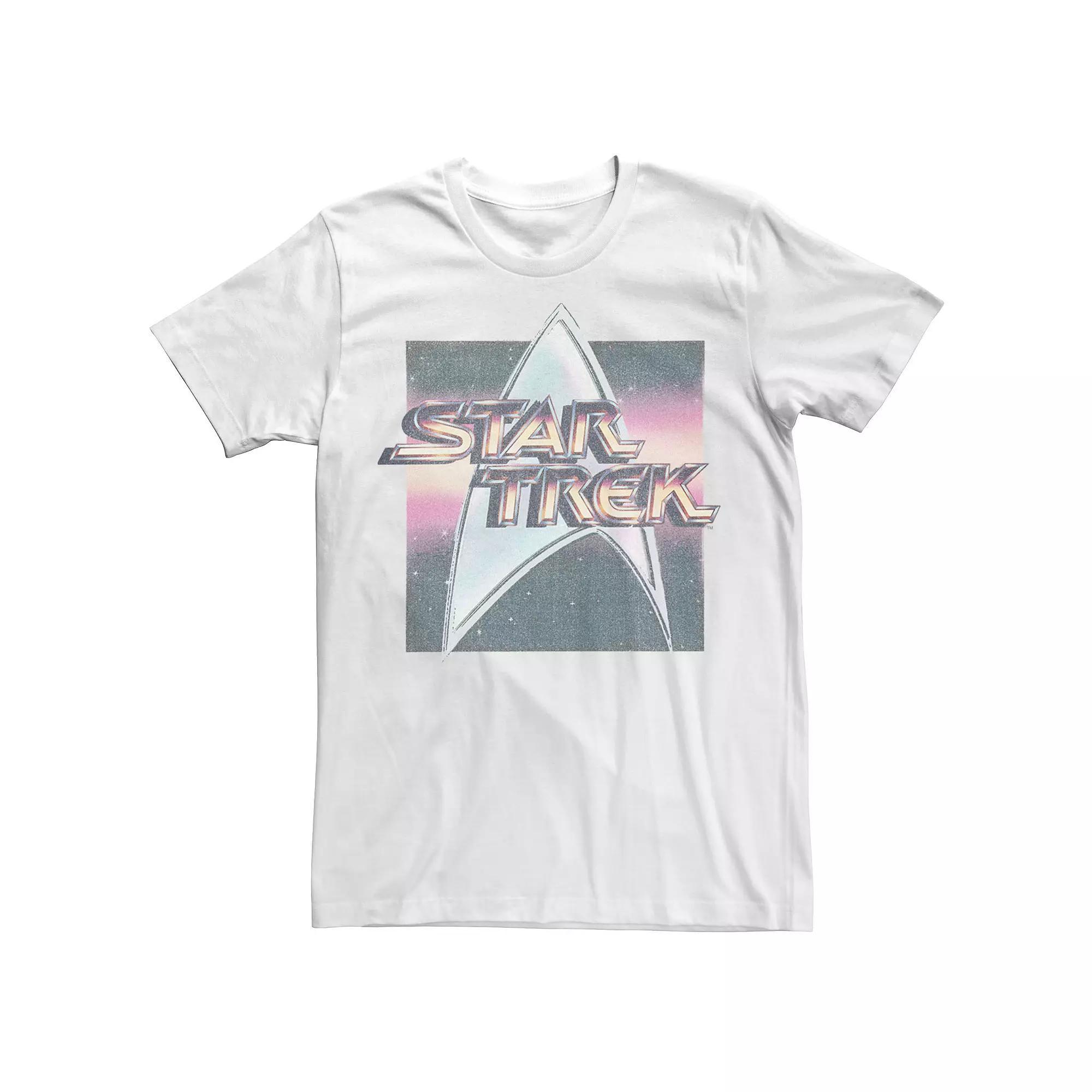 Men's Star Trek The Original Series Vintage Distressed Logo Tee,  Product Image