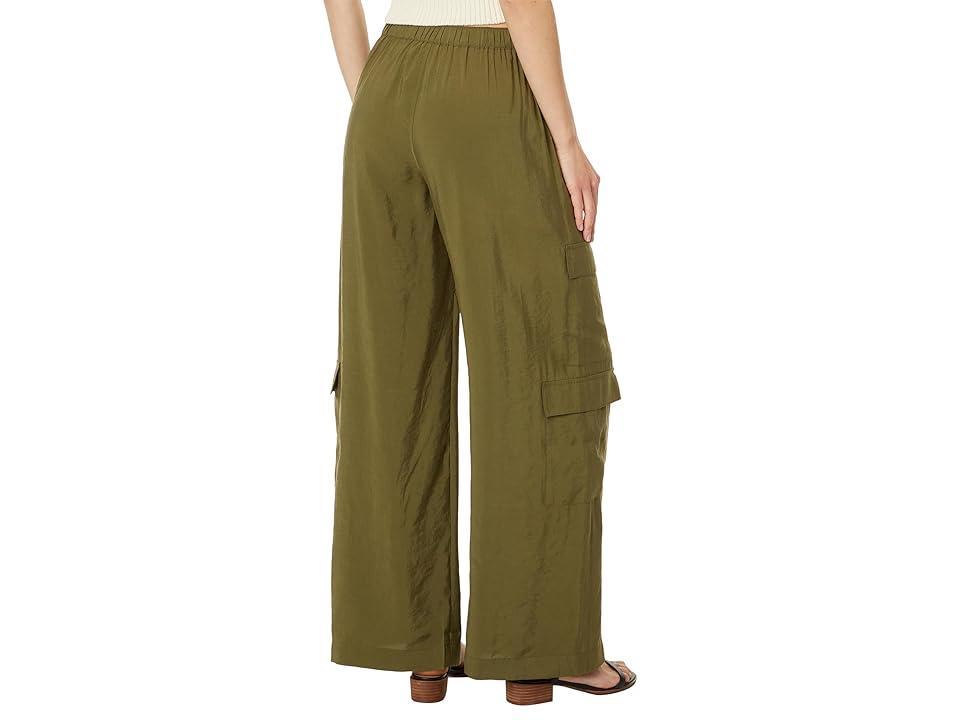 Madewell Pull-On Wide-Leg Cargo Pants in Softdrape (Desert ) Women's Dress Pants Product Image