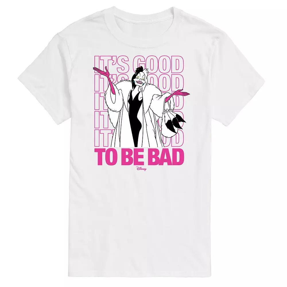 Disney's Villians Big & Tall Be Bad Graphic Tee, Men's,  Product Image