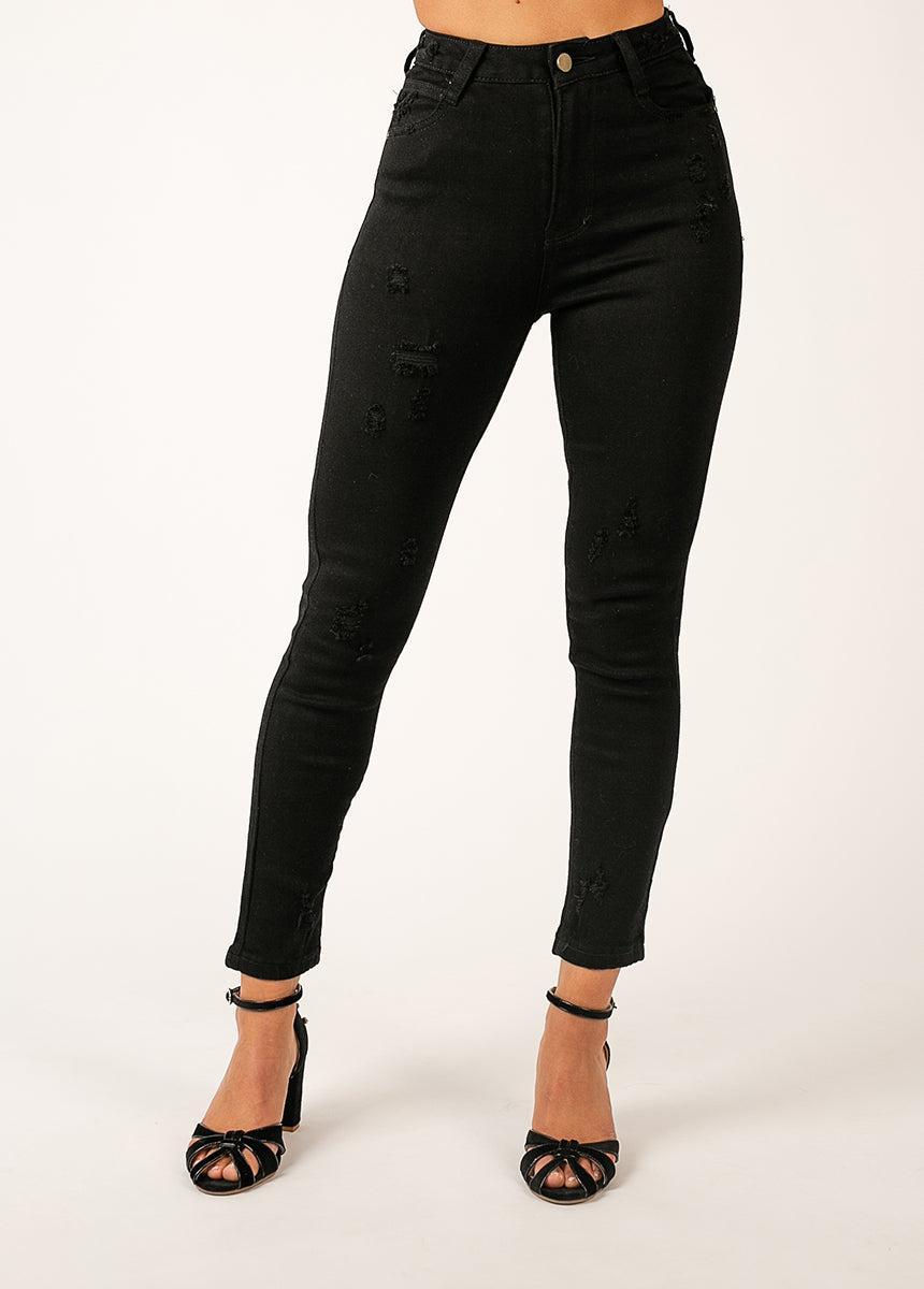 Nilou Denim in Black Female Product Image