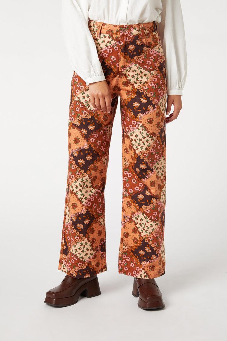 Patchwork Flower Jean Product Image