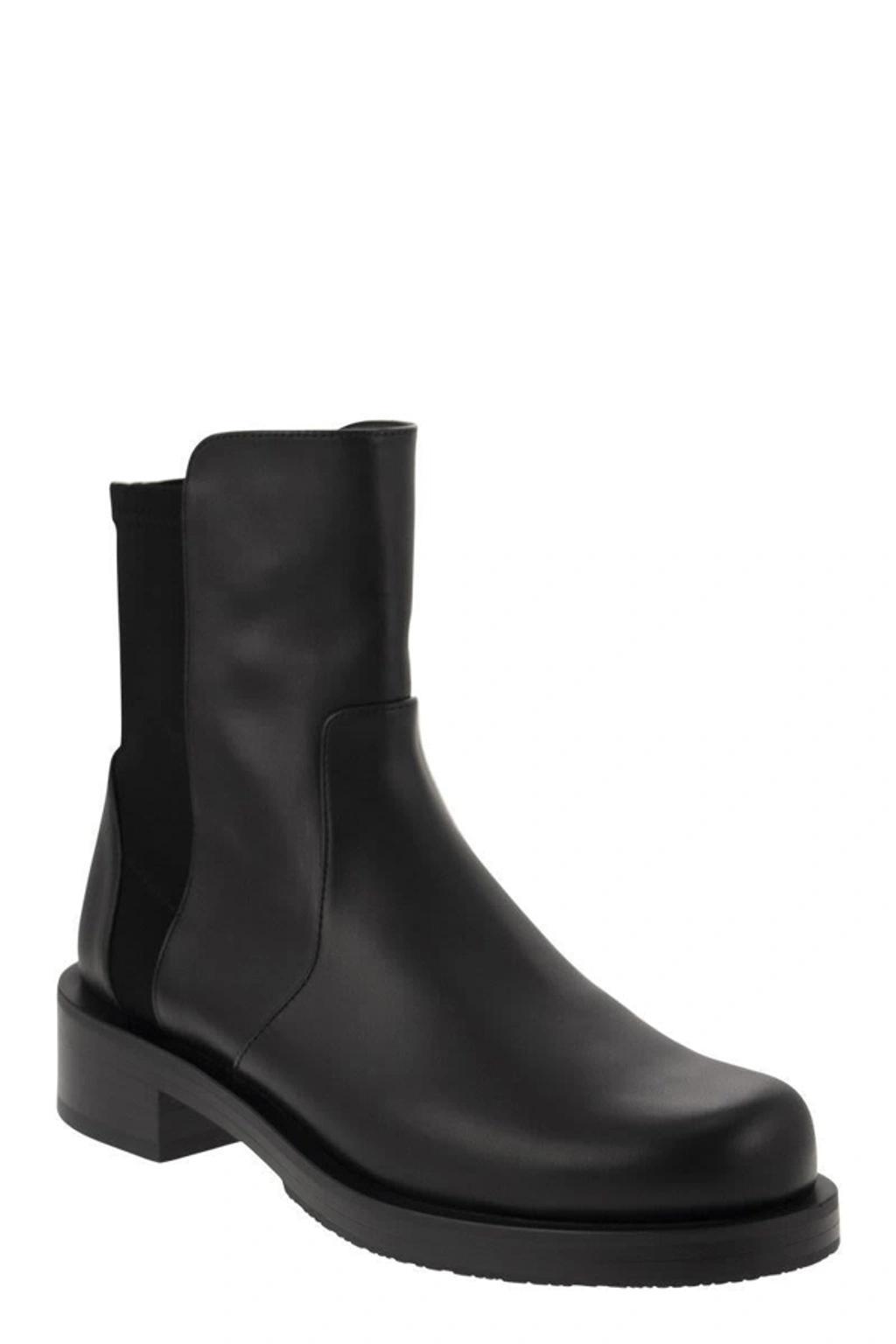 5050 Bold - Boot With Elastic Band In Black Product Image