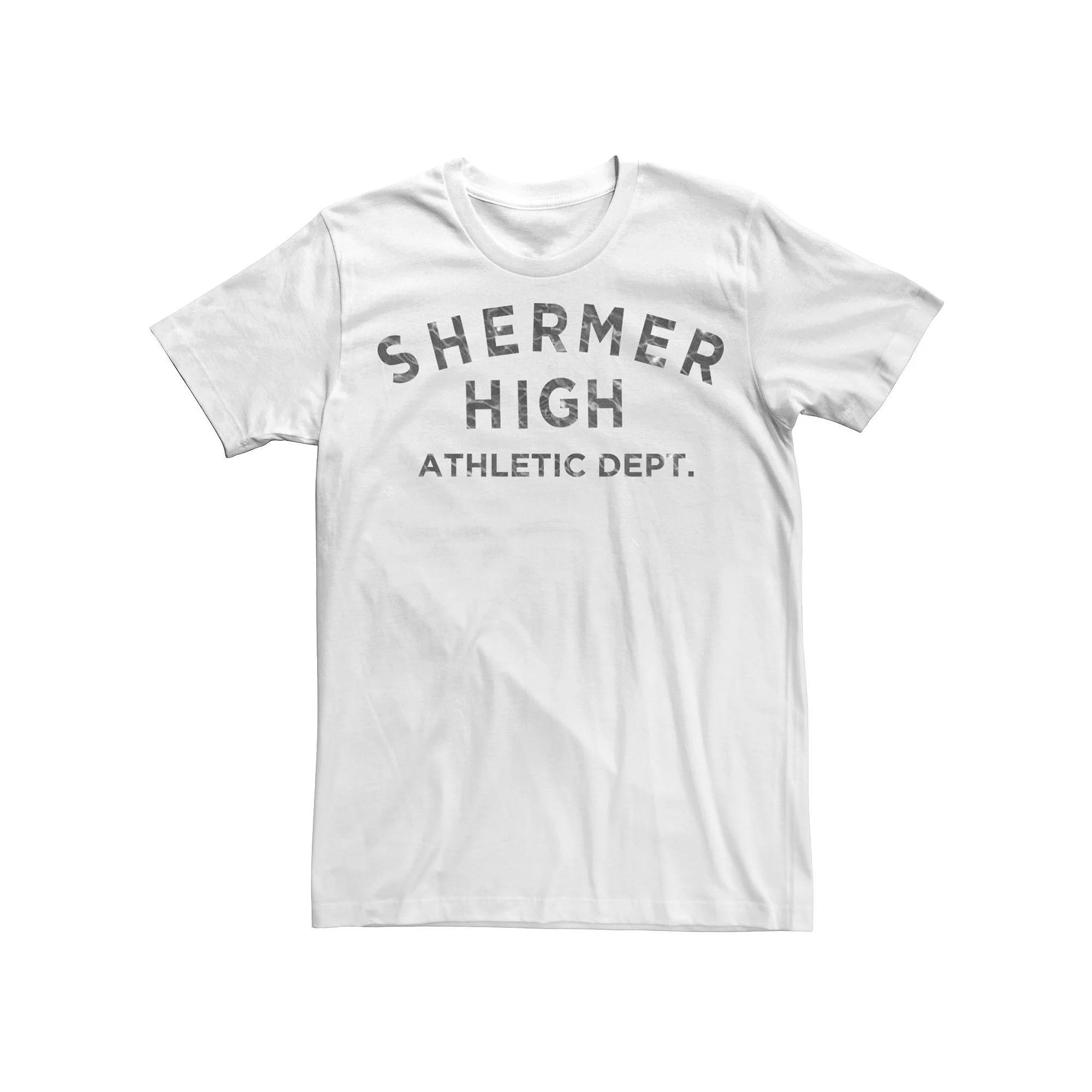 Men's Breakfast Club Shermer High Athletic Dept. Tee, Size: Large, White Product Image