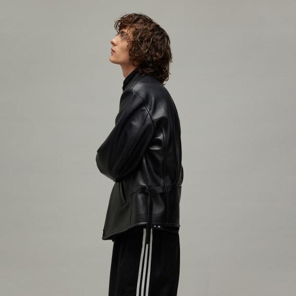 Y-3 Pleather Bomber Jacket Product Image