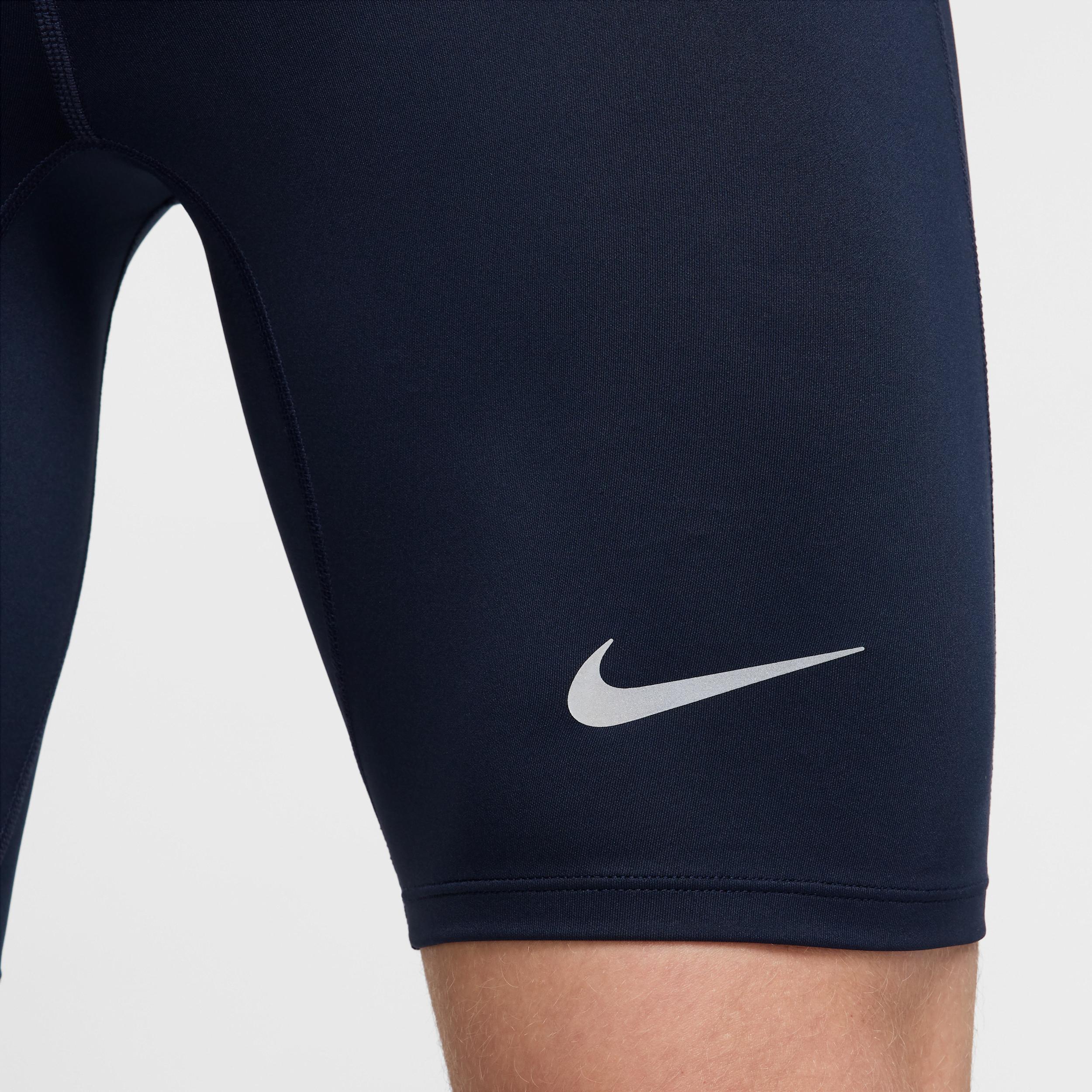 Nike Men's Fast Dri-FIT Brief-Lined Running 1/2-Length Tights Product Image