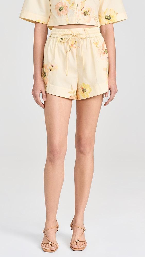 Zimmermann Lightburst Relaxed Shorts | Shopbop Product Image