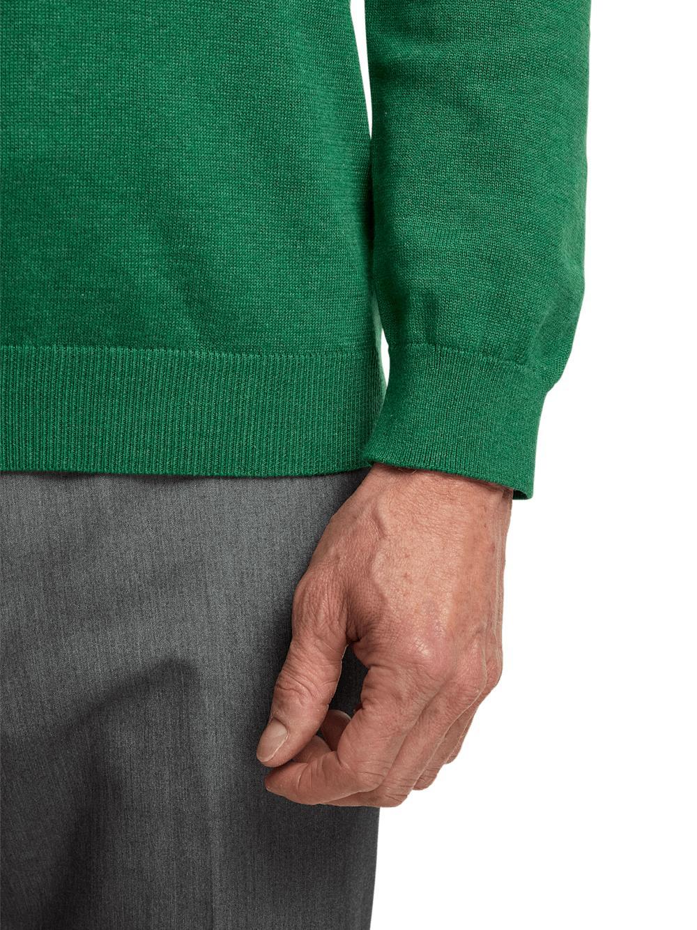 Supima Cotton Turtleneck - Blue Product Image