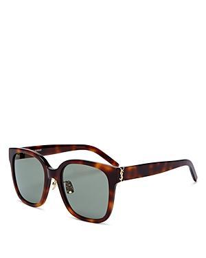 Womens 55MM Square Sunglasses Product Image