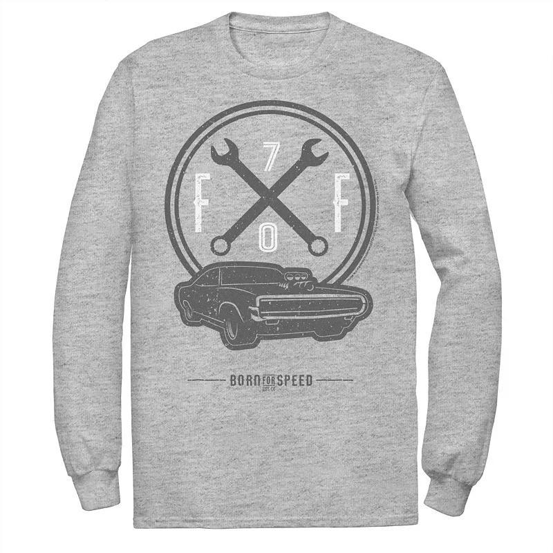Men's Fast & Furious Born for Speed & Cars Long Sleeve Graphic Tee,  Product Image