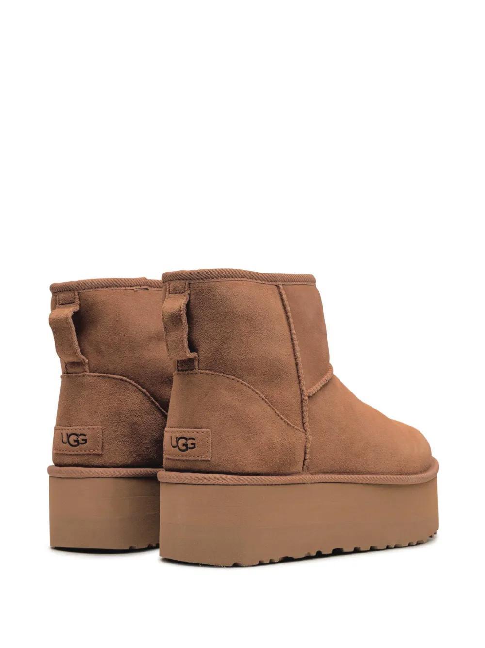 Classic Mini Platform "Chestnut" boots Product Image