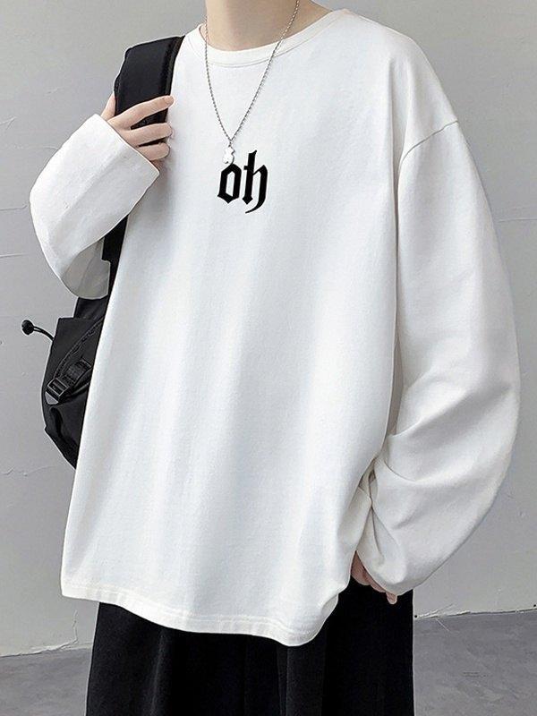 Men's Logo Graphic Long Sleeve Tee Product Image