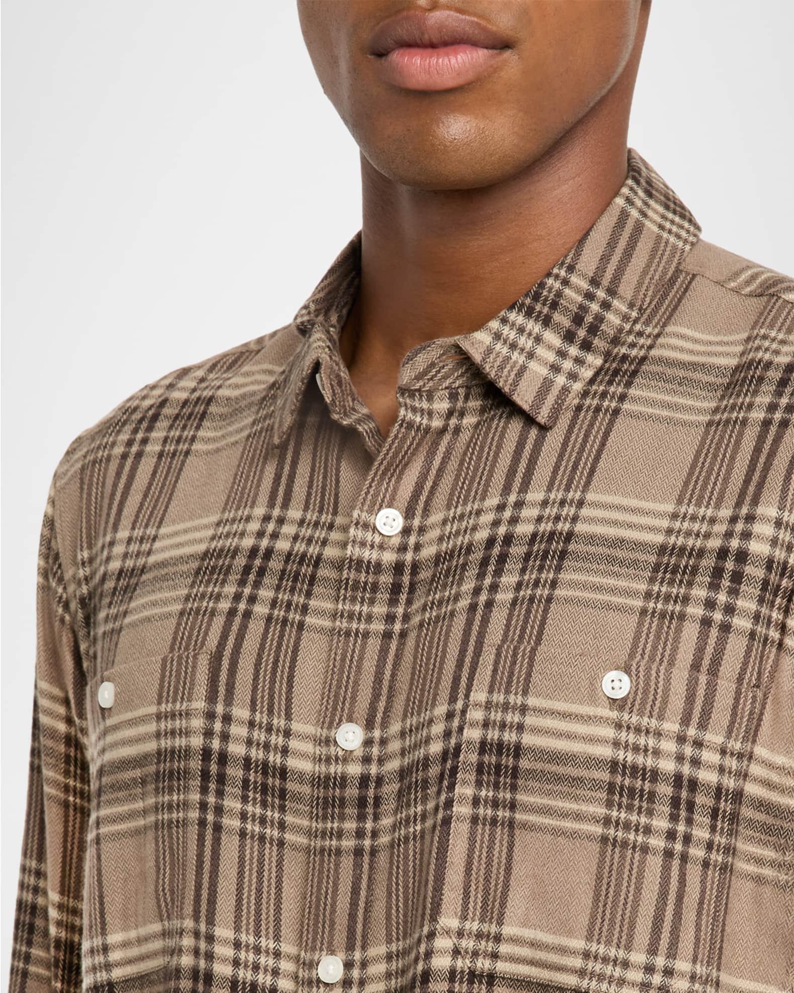 Men's Everett Plaid Button-Down Shirt Product Image