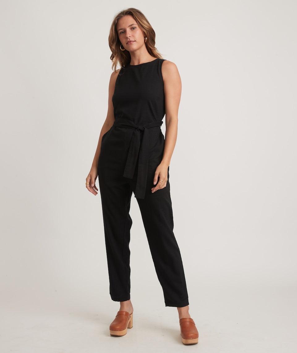 Eloise Belted Jumpsuit Product Image