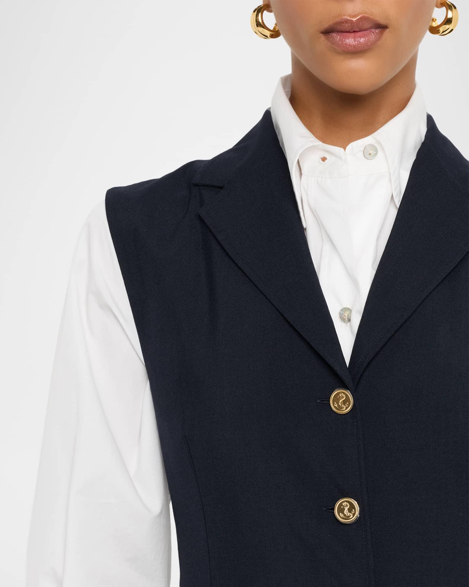 Pleated Button-Front Midi Dress Product Image