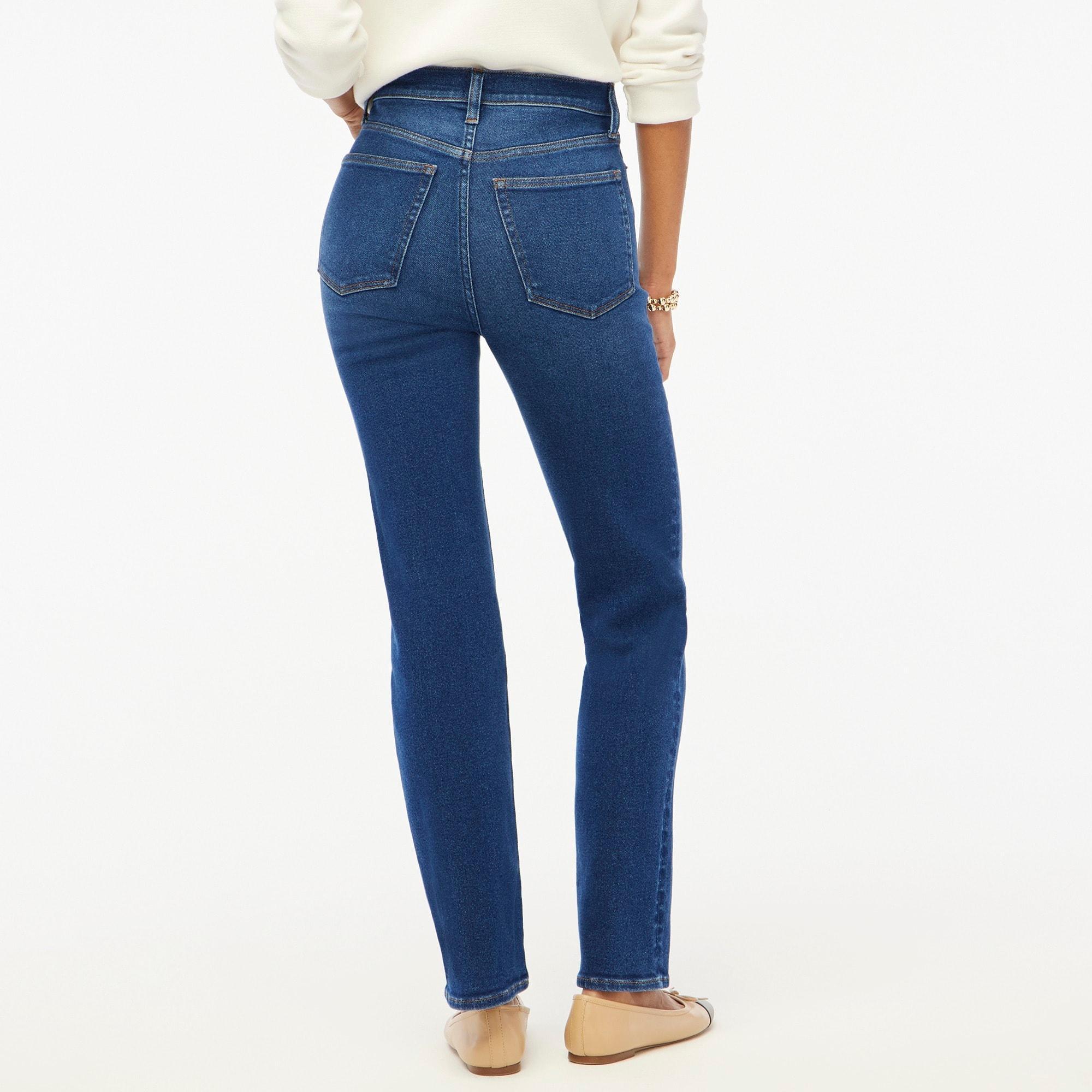 High-rise stovepipe jean in signature stretch+ Product Image