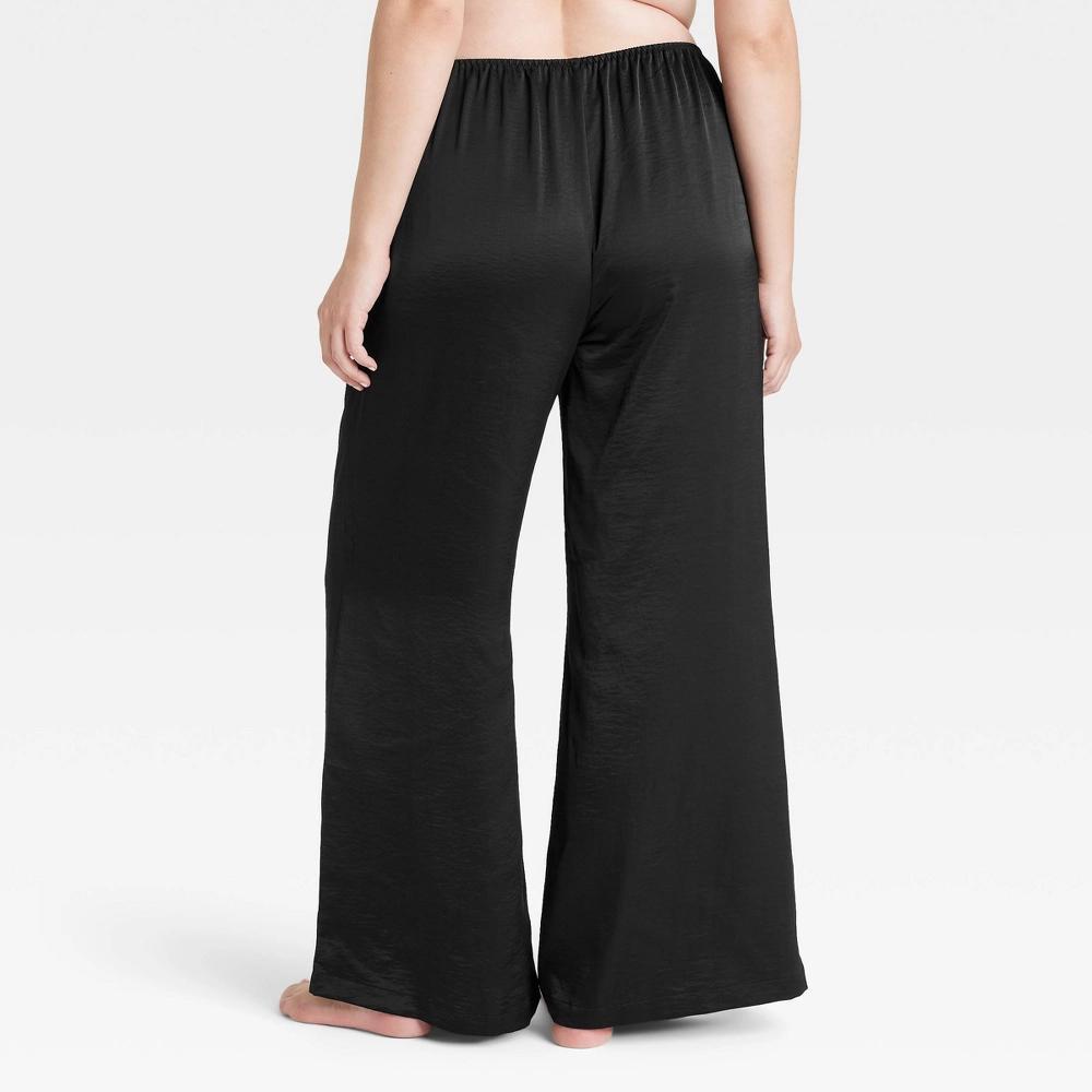 Women's Satin Pajama Pants - Auden™ Product Image