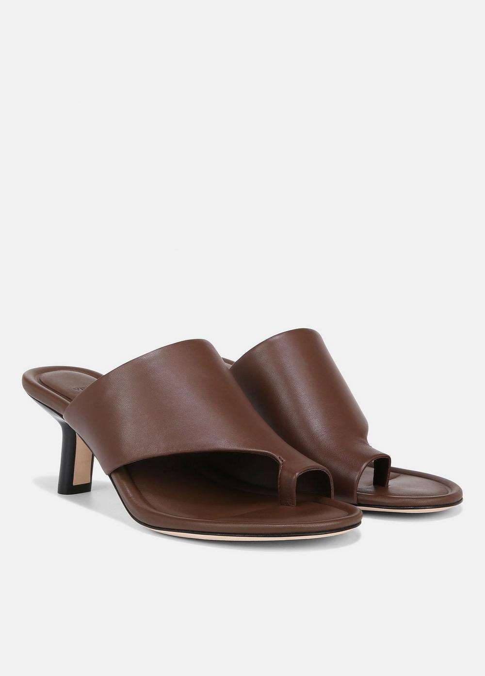 Jasper Leather Heeled Sandal Product Image