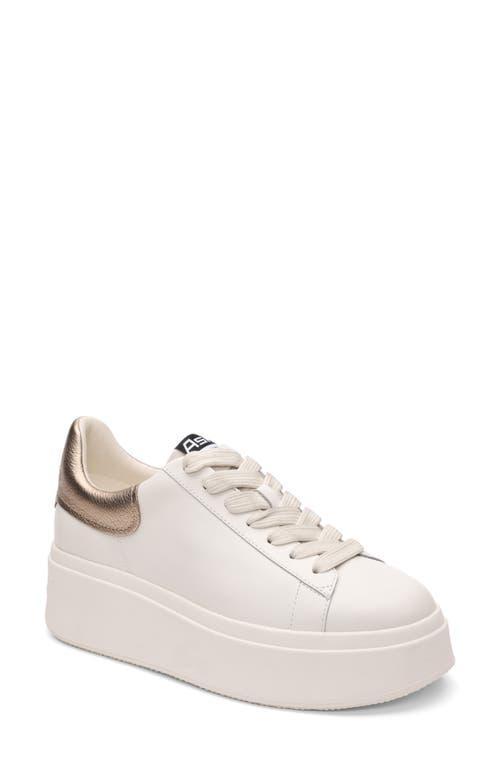 Ash Womens Moby Lace Up Low Top Platform Sneakers Product Image