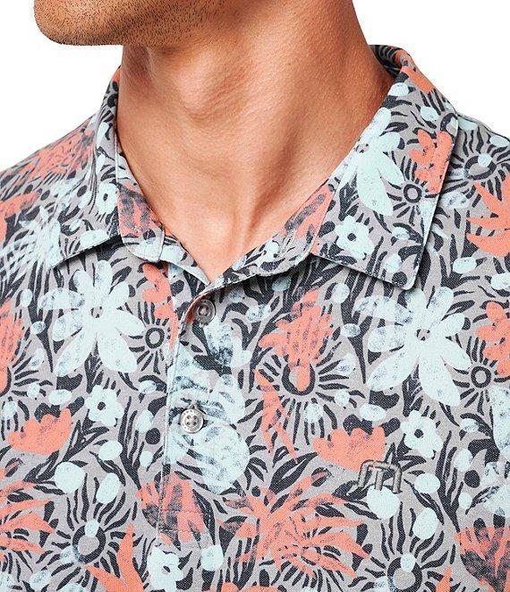 TravisMathew Featherweight Sands Short Sleeve Polo Shirt Product Image