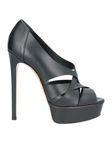 CASADEI Woman Pumps Black Size 8 Leather Product Image